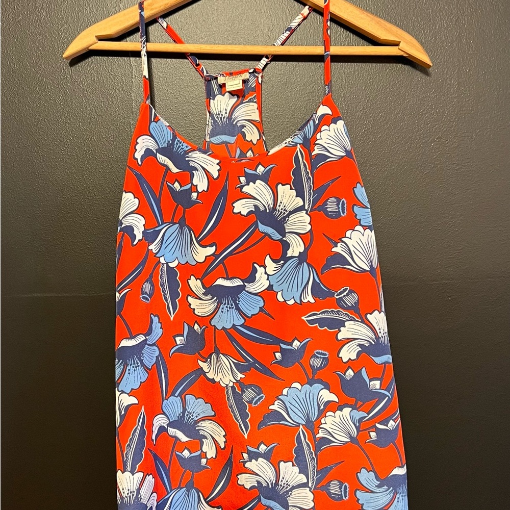 J. Crew Floral Print Racerback Cami
